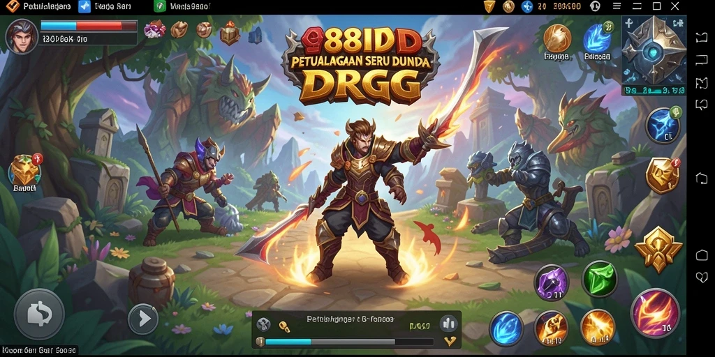 Gameplay RPG yang mendebarkan di 88ID dengan petualangan epik.
