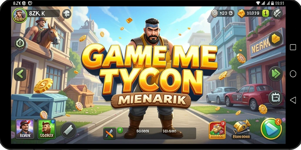 Screenshot utama 8ZK menampilkan gameplay Tycoon yang menegangkan.