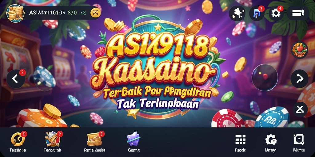 Tampilan permainan ASIA918 yang seru dan menarik.