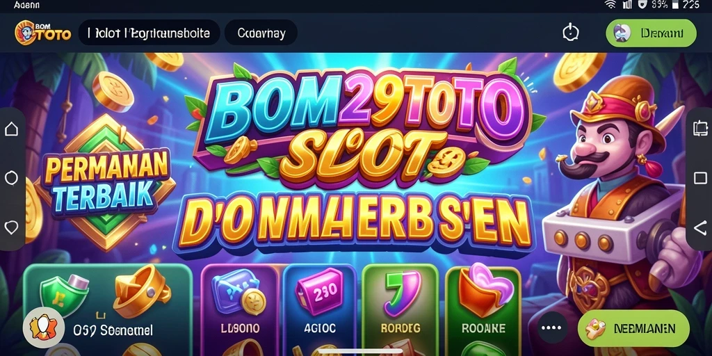 Tampilan menarik dari gameplay Slot di BOM29TOTO.