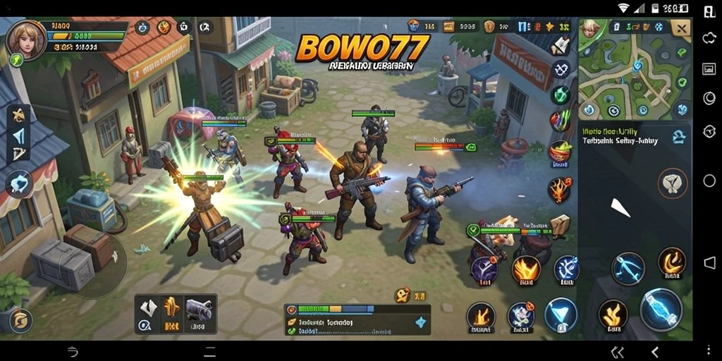 Screenshot utama BOWO77 menunjukkan fitur manajemen waktu yang efisien.
