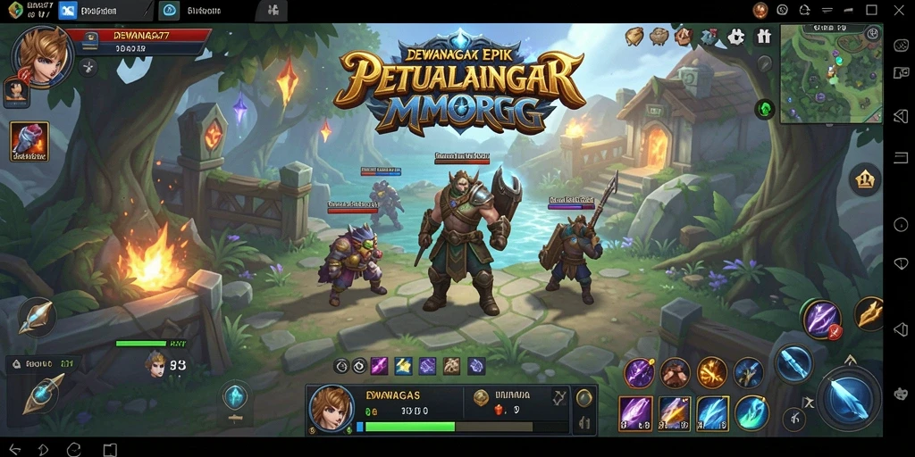 Gameplay seru dalam dunia fantasi DEWANAGA77