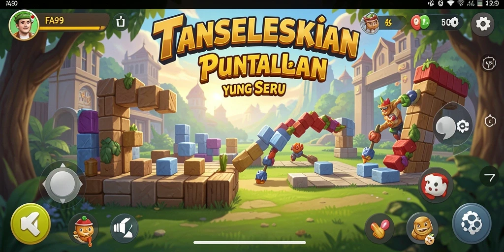 Tampilan gameplay FA99 yang menarik dan penuh warna.