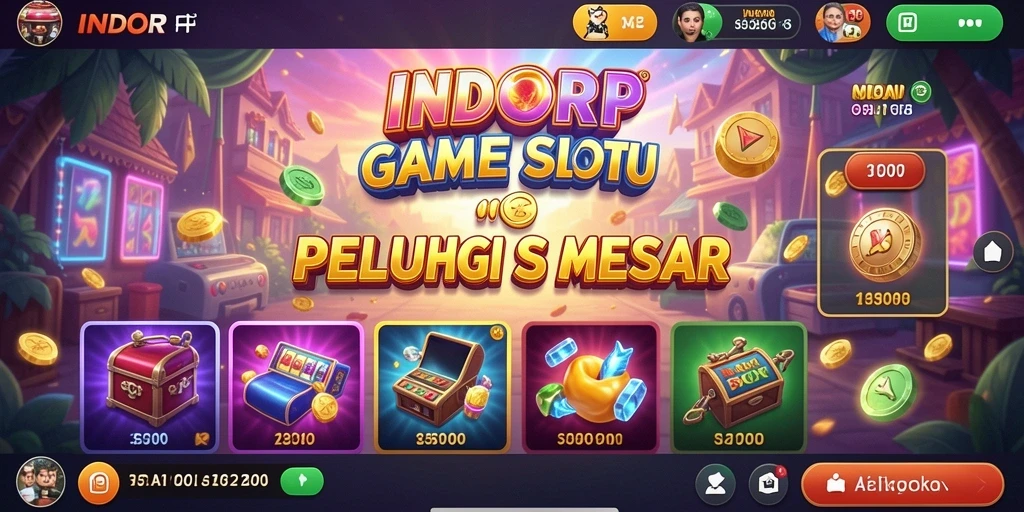 Screenshot INDORP menampilkan gameplay Slot yang mendebarkan dengan grafis berkualitas tinggi.