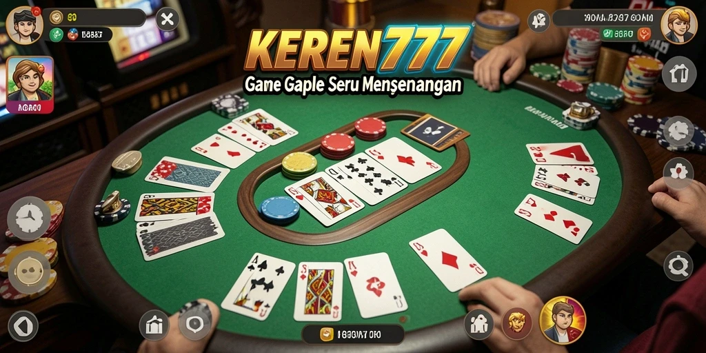 Tampilan gameplay KEREN777 yang seru dan interaktif.
