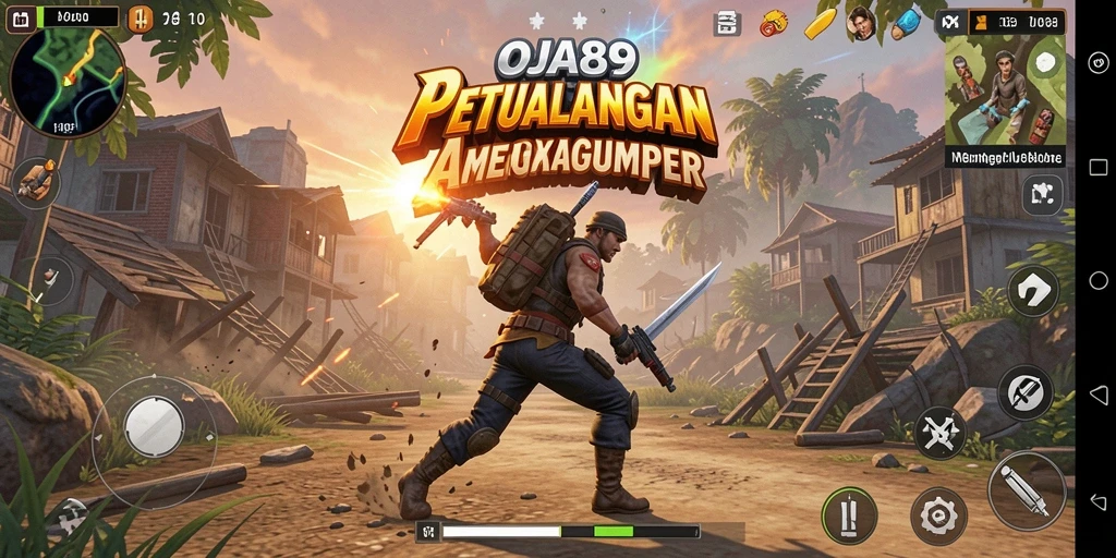 Tampilan gameplay OJA89 yang mendebarkan dan penuh aksi.