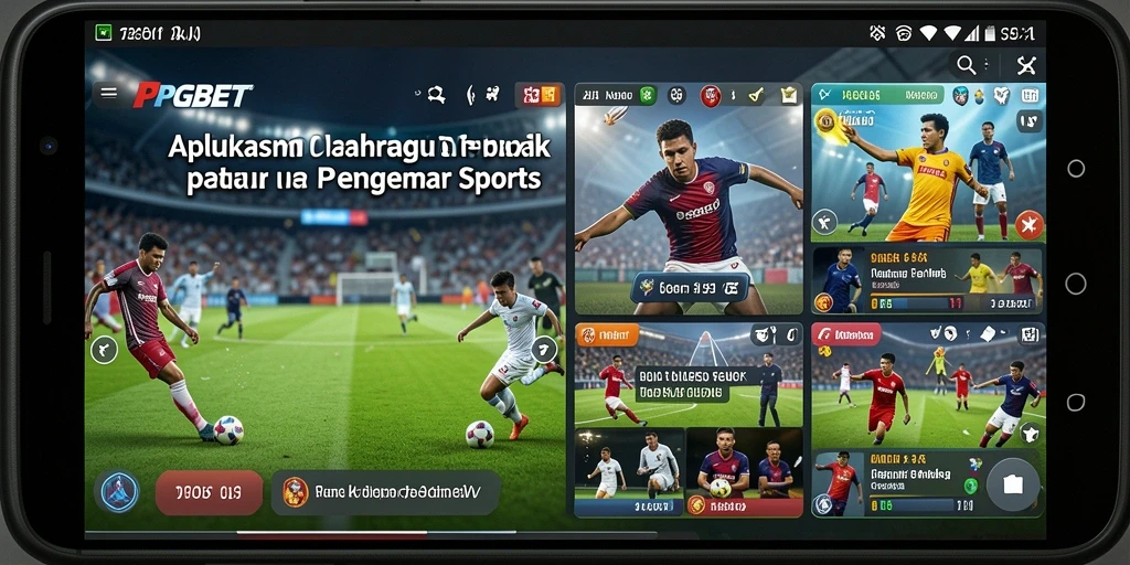 Tampilan permainan PGBET dengan antarmuka olahraga yang menarik.